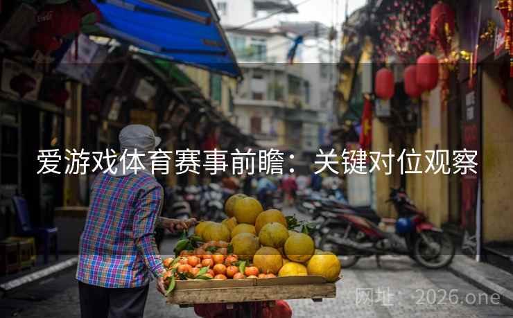 爱游戏体育赛事前瞻：关键对位观察