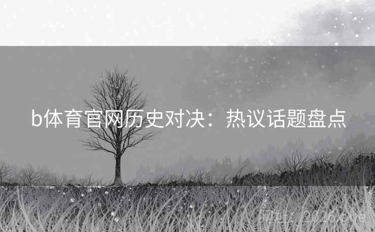 b体育官网历史对决：热议话题盘点